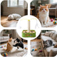Interactive Cat Puzzle Toy - Scratching Post with Spinning Balls & Feathers for Indoor Cats, Satisfies Hunting Instinct, Self-Play Mental Stimulation Game with Rolling Track