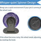 Petest Hamster Exercise Wheel, Silent Spinner Hamster Running Wheels, Diameter 6.7 inch, Purple