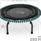 JumpSport 350 PRO Indoor Heavy Duty Fitness Trampoline, 39-inch | 36 Premium EnduroLast 4 Elastic Cords | Customized Bounce with 7 Settings | 300 lb Wt. Rating | 60-Day Free Trial to 350+ Videos