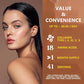 Zammex Multi Collagen Peptides Powder, Type I & III & V & X, Chocolate Collagen Protein Powder, Hydrolyzed Collagen, Supports Hair and Skin, Gut Health, 41 Servings, 1LB