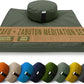 Bean Products Meditation Cushion Mat Set - Zafu Floor Pillow Organic Buckwheat Pillow + Cotton Filled Zabuton Prayer Pad - Meditation Pillow Yoga Knee Pad - Made in USA - 14" Round or 18" Oval