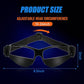 Dribbling Goggles Basketball Sports Glasses Adjustable Dribbling Black Goggles Basketball Training Equipment