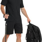 MAGCOMSEN Men's Short Sleeve UPF 50+ Sun Protection Shirts Quick Dry Athletic T-Shirt Hiking Running Swimming Rash Guard