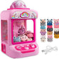 TingingYuli Claw Machine for Kids,Unicorn Mini Vending Machines Candy Grabber Prize Dispenser Toys for Girls,Electronic Arcade Game with 20 Mini Plush Toys for Christmas Easter Birthday Gifts