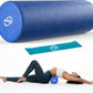 Invincible Fitness EPP Foam Roller for Deep Tissue Massage – Enhance Recovery, Relieve Pain, and Boost Mobility for a Stronger, Healthier You (Blue)