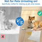 L&W BROS. Easy Clean Pet Quick Absorbent Sheets – Innovative Solution for Mess-Free Cleanup Not Traditional Pee Pads, 12"x10" for Urine and Pet Stain & Odor Remover (120 PCS)