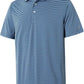 Mens Golf Shirt Moisture Wicking Dry Fit Performance Sport Short Sleeve Striped Golf Polo Shirts for Men
