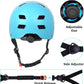 Bike Helmet 3 Sizes for Teenager Kids Youth Adults,Bavilk Skateboard Helmet Adjustable Multi-Sport Bicycle Cycling Scooter Roller Skate Inline Skating Rollerblading for Girls Boys Women Men Teen