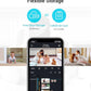 blurams Cameras for Home Security, 2K Pet Camera with Phone App, 360° PTZ Indoor Cameras, 2-Way Talk, Motion Tracking, Color/IR Night Vision, Cloud&SD, Works with Alexa (2Pack, 5GHz/2.4GHz Dual-Band)