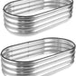 JERIA Raised Garden Bed,Galvanized Raised 2 Pcs 4×2×1ft Planter Boxes Outdoor with Easy Assembly, Large Garden Bed for Vegetables, Fruits, Flower