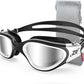 ZIONOR G1 Polarized Swimming Goggles for Unisex Adult Women Anti Fog 100% Anti UV Diving Goggles