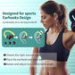 Wireless Earbuds, 2025 Bluetooth 5.4 Headphones Sport, Bluetooth Earbuds with ENC Noise Canceling Mic, 50H Stereo Wireless Headphones IP7 Waterproof with Earhooks, Dual LED Display for Workout/Running