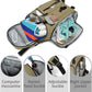 Kalesi Gym Duffle Tennis Bag Backpack 4-Way Waterproof with Shoes Compartment for travel Sport Hiking laptop (Wood color)