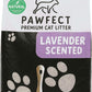 Lavender Scented Cat Litter – 37.8 lb / 20L, Fast Clumping, Natural Odor Absorption, Lightweight Formula, Made with Turkish White Bentonite