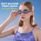 Unisex Swipe Swimming Goggles for Men & Women Anti-Fog,UV Technology Dual Strap No Leakage swim goggles