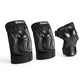 Skating Protective Gear Adult Youth Knee Pads and Elbow Pads Set, Skateboard Wrist Guards for Roller Skating Skateboarding Cycling Black