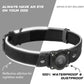 AirTag Dog Collar - Leather Dog Collar with Air Tag Holder | IPX8 Waterproof, Reflective, High - End, Adjustable Soft Padded | Dog GPS Tracker Collars Fit for Medium Large Dogs (Black, L)