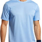 MIER Men's Quick Dry Workout Shirts Moisture Wicking Running Athletic Performance T-Shirts Recycled Polyester Top Tee