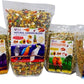 Birds LOVE All Natural Garden Blend Bird Food for Small Birds - Lovebirds, Cockatiels, Parakeets and Parrotlets 4lb