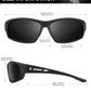 Polarized-Sunglasses-Men Sports Mens-Sunglasses: Sun-Glasses with UV400 Protection for Driving Golf Fishing Running