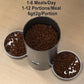Dual Automatic Cat Feeder 2 Cats,6 Meals/Day,12 Portions/Meal,4.2L Dual Power Double Bowls Feeder,Dry Food Auto Pet Dispenser,10S Voice Record,Flexible Schedule Timer (Black,Stainless Dual Bowls)