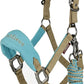 LeMieux Vogue Fleece Headcollar - Halter & Leadrope - Extra Padding, Adjustable at Curb and Poll Strap