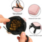 Dog Treat Pouch 2 PCS, Waterproof Small Dog Treat Bag for Leash, Hands Free Dog Walking Bag with Carabiner, Dog Poop Bag Holder for Pet Puppy Travel or Outdoor Use, Zipper Closure to Avoid Spilling