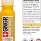 '+GNGR Immunity Sampler Organic Ginger Wellness Shots - Premium Ginger Shots for All Natural Digestive Support and Immune Support - Cold Pressed Ginger Juice - Nothing Artificial (2 Oz, Pack of 12)