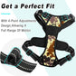 BARKBAY No Pull Dog Harness Large Step in Reflective Dog Harness with Front Clip and Easy Control Handle for Walking Training Running(Desert camo,S)