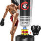GIKPAL Freestanding Punching Bag with Boxing Gloves, Heavy Boxing Bag with Stand for Adult, Kickboxing Bag for MMA Martial Arts Boxing Traning