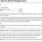 UltraCruz® Equine Relief Supplement, 10 lb