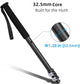 Shooting Stick with V Yoke, 22-62 inches Adjustable Aluminum Shooting Monopod for Hunting Rifles