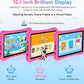 UMIDIGI Kids Tablet, G1 Tab Android PC, 10.1" Tablet for Kids, 4+4G+64G up to 1TB, WiFi 6, 8MP+8MP Dual Camera, Quad-Core, 6000mAh, BT5.0, TÜV Eye Bluelight, Parental Control