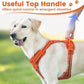 No Pull Dog Harness, Reflective Puppy Vest for Small Medium Large Sized Dog(Orange,XS)