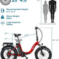 Fat Tire Folding Electric Bike, 48V & 624Wh Lithium Removable Battery, Peak 1100W Brushless Motor, Max Speed 28Mph, M5 Large LCD Display, Suspension, Step-Over/Thru Frame