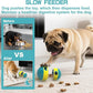 Interactive Dog Puzzle Toys for Indoor Adjustable Food Dispensing Treat Dispenser Ball & Slow Feeder for Large/Medium/Small Dog to Keep Them Busy, Green