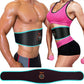 ABS Stimulator Muscle Toner Flex Fitness Belt for Waist Trimmers FDA Cleared AB Machine Abdominal Toning Ems (Blue, One Size)