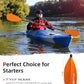 Abahub Adjustable Kayak Paddle 210-230 cm/ 230-250 cm Floating Kayaking Oars Boating Oars Canoeing Oars Black