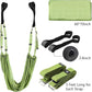 Leg Stretcher Strap, Stretching Equipment with Door Anchor Flexibility Trainer Backbend Assist for Dance Aerial Yoga Ballet Leg Stretching Exercise