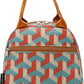 FlowFly Insulated Lunch Cooler Bag - Tote Bag Organizer for Women/Men, Red#3D