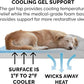 Furhaven Cooling Gel Dog Bed for Large Dogs w/ Removable Bolsters & Washable Cover, For Dogs Up to 125 lbs - Quilted Sofa - Silver Gray, Jumbo Plus/XXL