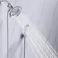 G-Promise Dog Shower Sprayer Attachment for Fast and Clean Pet Showering, Multifunctional Shower, Metal Diverter, 118 Inch Extra Long Hose, No Drill Hook, Dog Washing-Bathroom (Chrome)