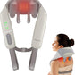 Cordless Neck Shoulder Massager with Heat, Back Massager Pillow, Gifts for Men, Women