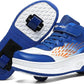 Wooowyet Roller Skate Shoes for Kids Boys Girls Rechargealbe Wheels Sneakers Fashion Roller Wheeled