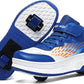 Wooowyet Roller Skate Shoes for Kids Boys Girls Rechargealbe Wheels Sneakers Fashion Roller Wheeled