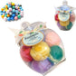 Felt Wool Cat Toys Ball with Catnip and Bell, Natural Handmade cat Toys Ferret Toys cat Gift Basket (Felt Wool Mixed in Jar)