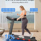 8.7MPH Walking Pad Treadmill for Home with Incline, 3.5HP Real Brushless Treadmill with Incline 350 lb Capacity, Double Deck Running Desk Treadmills Support App and Pre-Set Mode