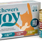 Chewer's Joy Wet Cat Food Variety Pack – 3 Flavors: Tuna & Salmon, Chicken & Turkey – Natural Pâté – High Protein – Grain Free – Complete & Balanced Nutrition – 12 Cans (3 oz)