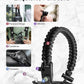 Trebo Water Bottle 87 oz with Paracord Handle, Double Wall Vacuum Stainless Steel Insulated Water Jug (Keep Cold 48hrs),Leakproof Flask For Hot Drinks with Straw Spout Lids, Black