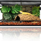 REPTI ZOO 36" x 24" x 18" Glass Reptile Terrarium, Front Opening Reptile Habit Tank with Double Hing Doors, Knock-Down Terrarium with Top Screen Ventilation 68 Gallon